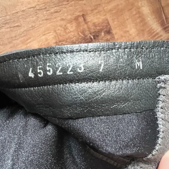 Aquatalia Suede Heeled Ankle Bootie Womens Sz 7 M Gray Leather Zip Italy Neutral - Picture 9 of 12